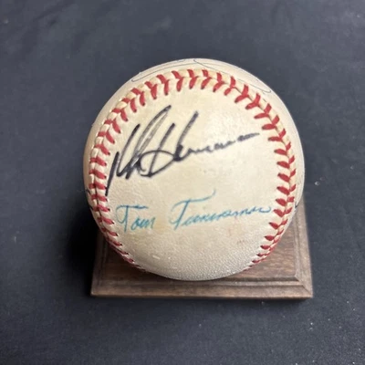 1960’s 1970’s Equipo Tigres de Detroit Autografiado OAL Béisbol Timmerman G. Brown Foto 1 de 4