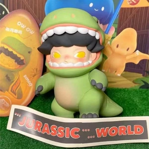 POP MART Dimoo Jurassic World Series Blind Box Confirmed Figure Ow Ow! Hidden - Picture 1 of 3