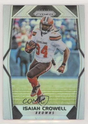 2017 Panini Prizm Silver Prizm Isaiah Crowell #99 - Image 1 of 2