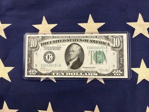 1928 B $10 Federal Reserve Note Richmond - Picture 1 of 2