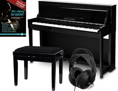 88 touches Piano Clavier Digital électronique 3 Pedales USB Midi Casque Banc - Photo 1/4