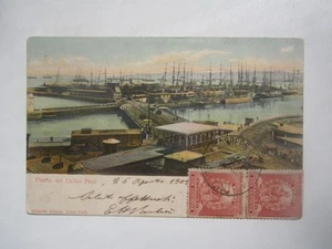 1903 PERU PUERTO DEL CALLAO - Picture 1 of 2