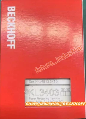 1PCS NEW IN BOX BECKHOFF KL3403 PLC Module KL3403 - Image 1 of 4