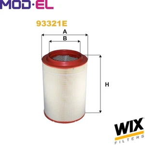 AIR FILTER 93321E FOR IVECO STRALIS/II TRAKKER S-WAY X-WAY T-WAY 12.9L 6cyl - Picture 1 of 8