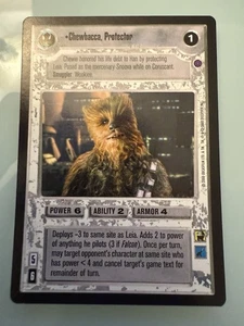 Star Wars CCG - Decipher - Chewbacca, Protector - Reflections II NM SWCCG - Picture 1 of 2