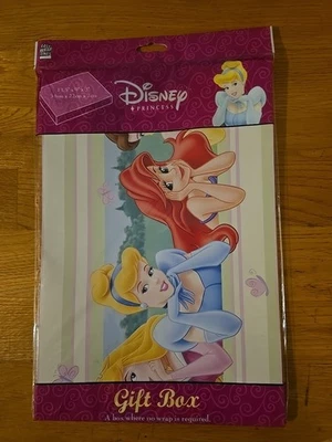 Disney Princess Gift Box by Easy Wrap Lines. 13½×9×3in. New In Packaging! - Image 1 of 4
