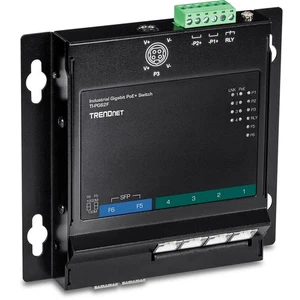 TRENDnet 6-Port Industrial Gigabit PoE+ Wall-Mounted Front Access Switch TI,.. - Picture 1 of 3