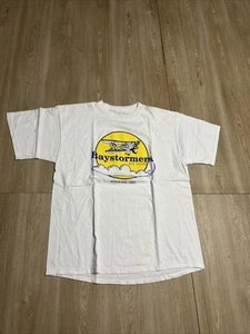 Vintage Baystormers Air Tours Put-In-Bay Ohio weißes T-Shirt Herren Größe XL - Bild 1 von 3