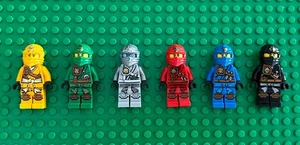 Lloyd Jay Kai Cole zane skylor Jungle Robe LEGO Ninjago Tournament Minifigure - Picture 1 of 2
