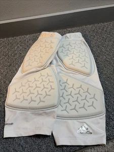 Adidas Fußball Herren Medium weiß gepolsterte Kompressionsshorts 5 Pad Climalite - Bild 1 von 8