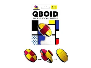 Qboid The 1-2-3 Pocket Puzzle - Brainwright - Picture 1 of 1