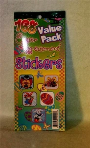 168 VALUE PACK Egg-citement EASTER STICKERS/SCRAPBOOK/LABELS/SEALS: Style "D" - Picture 1 of 6