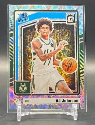 2024-25 Panini Donruss Optic AJ Johnson 评级新秀高级套装 #/249 — 第 1/3 张图片