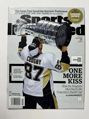 Сидни Кросби 2016 Sports иллюстрированный журнал Кубок Стэнли без этикетки высокого класса - Изображение 1 из 2