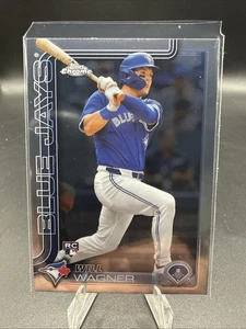 Tarjeta de novato Will Wagner RC 2025 Topps cromada #137 Toronto Blue Jays - Imagen 1 de 2