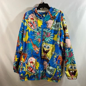 SpongeBob SquarePants windbreaker jacket members only size 3X - Picture 1 of 3