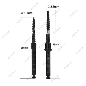Dental Cross Cutter Drill Implant Bone Cut Debris Blade Fit Lindemann Point Head - Picture 1 of 12