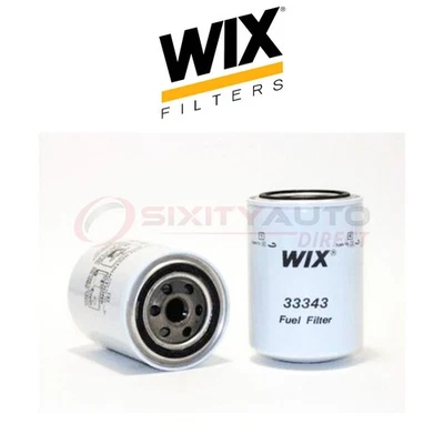 WIX Fuel Filter for 1999-2009 Chevrolet T6500 7.8L L6 - Gas Filtration hk Foto 1 de 4