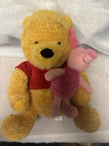 Hallmark Disney Winnie The Pooh & Piglet 12" Peluche Relleno FOREVER FRIENDS - Imagen 1 de 7