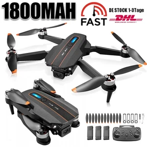 Mini Faltbar WiFi FPV Drohne Mit 1080P-HD Kamera Selfie RC Quadrocopter Drone DE - Bild 1 von 24