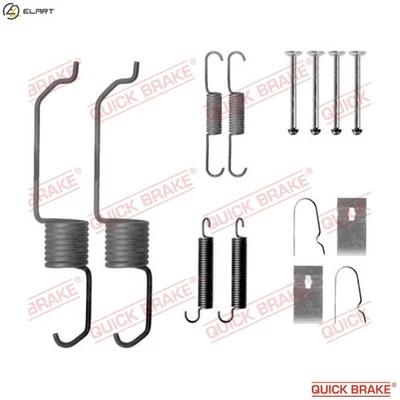 ACCESSORY KIT BRAKE SHOES 105-0798 FOR MAZDA TRIBUTE/SUV CAPELLA/Rural/Station - Image 1 of 4