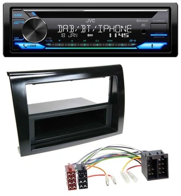JVC Bluetooth MP3 USB DAB CD Autoradio für Fiat Bravo (ab 2007) - Bild 1 von 4
