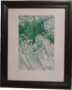 Artwork"Natset" Fractal revealed by Jack Bayley 102 years "Fully Framed original - Foto 1 di 7