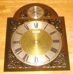 Vintage Howard Miller Barwick Tempus Fugit Grandfather Clock Dial / Face Germany - Picture 1 of 5