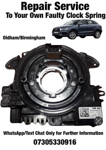 Audi Q3 2011 to 2018 8U Clock Spring Squib 5K0.953.569 Repair Service - Picture 1 of 1