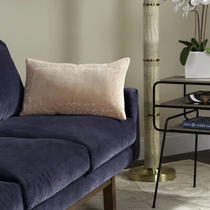 SAFAVIEH Moroccan Border Pillow | Blush | - Picture 1 of 3