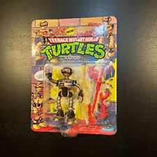 TMNT Ninja Turtles UNPUNCHED Fugitoid 1990 Playmates Action Figure MOC