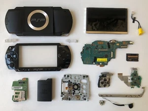 Sony PSP 1000 Portable Black Genuine All Parts Playstation - Picture 1 of 70