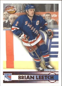 2002-03 (RANGERS) Pacific Complete Red #428 Brian Leetch /100