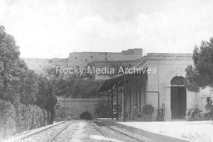 Xcv-41 Railway Station, Malta c1917. Photo - Picture 1 of 1