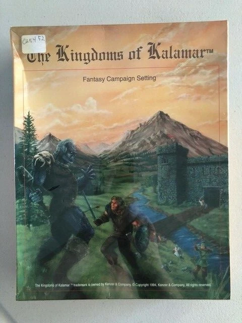 The Kingdoms of Kalamar Box Set Fantasy Campaign Setting D&D Kenzer & Co 1994 Foto 1 de 1