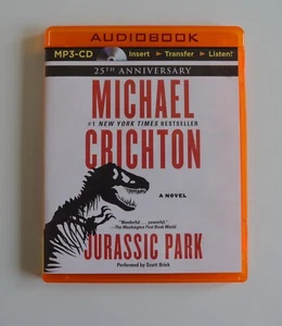 Jurassic Park - Michael Crichton - Unabridged Audiobook MP3CD - Picture 1 of 2