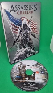 Mint Disc - Assassin’s creed 3 (Sony PS3) - STEEL BOOK EDITION - Picture 1 of 3