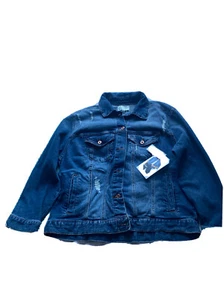Celebrity Pink Women's Denim Jacket Classic Blue Jean Jacket Jade Jacket Size L - Picture 1 of 5