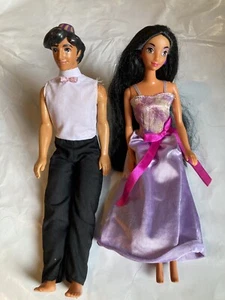 Disney Aladdin & Jasmine Dolls. 1990’s - Picture 1 of 11