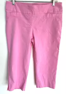 Zac & Rachel Petite Women’s Pink Capris Barbie Legally Blonde Size 8P - Picture 1 of 7