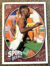 2008 Upper Deck UD Football Sports Heroes Michael Johnson Card #246 NM-MT