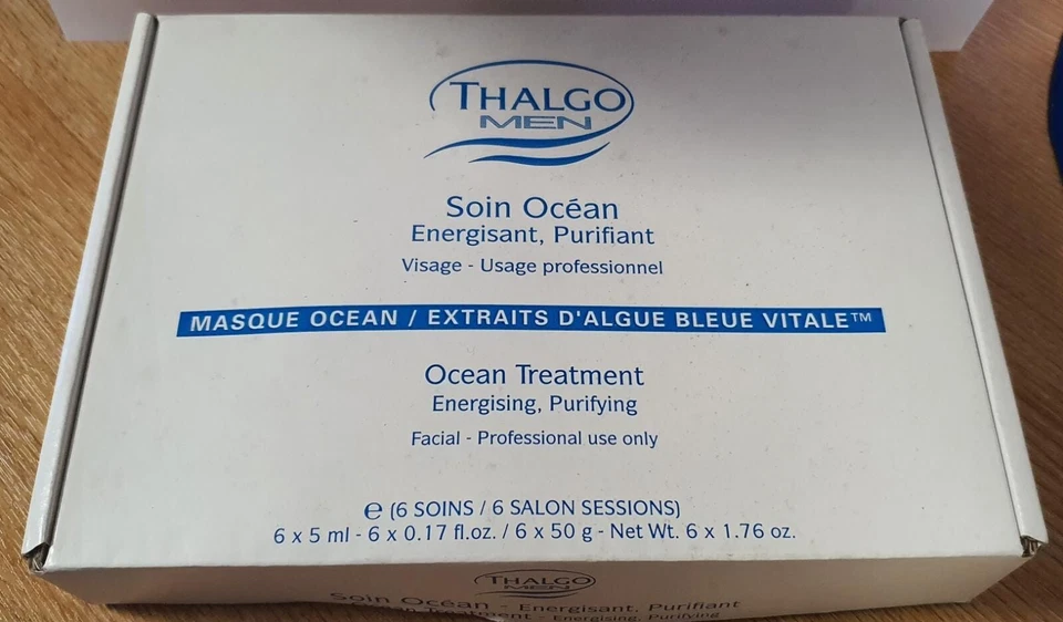 Thalgo Men Soin Ocean Treatment 6 Salon Sessions CR031 EE 22 - Image 1 of 4