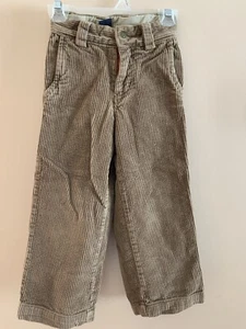 Boys Gap Kids Brown Corduroy Pants Size 5 Slim - Picture 1 of 2
