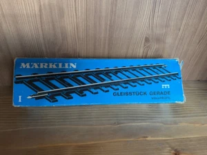 Gauge 1 Vintage Marklin 5900 Straight Track 300mm x10 boxed - Picture 1 of 3