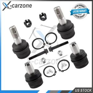 4pc Front Upper Lower Ball Joints For Ford F150 F-150 87- 96 4.9L 5.0L 5.8L 2WD - Foto 1 di 8