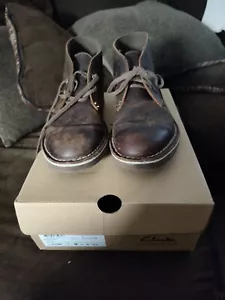 Clarks Bushacre 2 Herren Chukka Stiefel - Bienenwachs, US Größe 7 - Bild 1 von 12