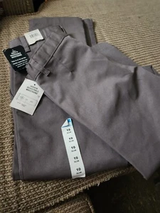 LOT of 2 K-12 GEAR Girl's SCHOOL uniform Pants SIZE 10 reg + slim NEW WITH TAGS - Picture 1 of 3