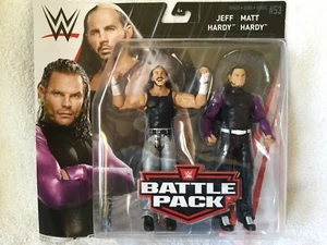 WWE Battle Pack Hardy Boyz Matt & Jeff MOC 2018 Ser.53 - Picture 1 of 2