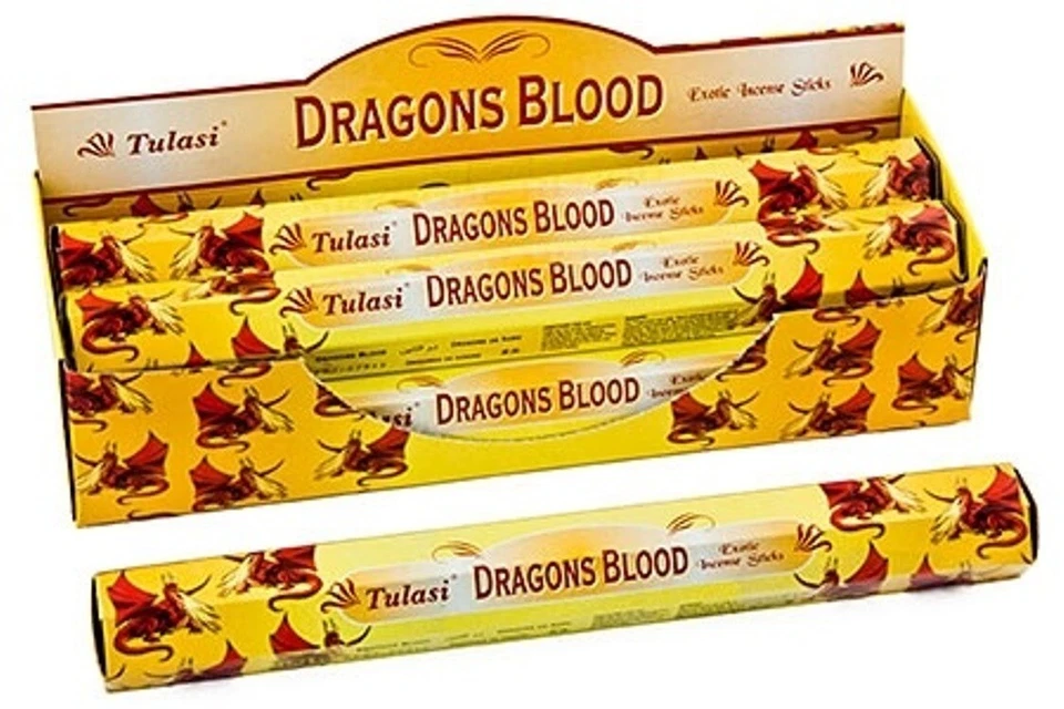 Tulasi 20 Stick Hex Pack Incense - Dragon's Blood - Image 1 of 1