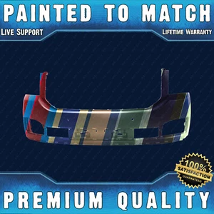 NEW Painted To Match - Front Bumper Cover for 2015-2020 GMC Yukon w/ Park 15-20 - Picture 1 of 11